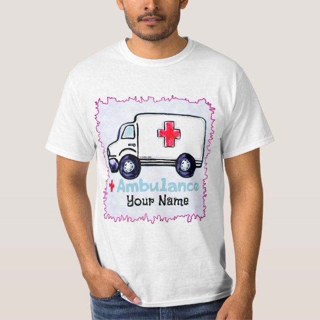 Ambulans T Shirt (Framsida)