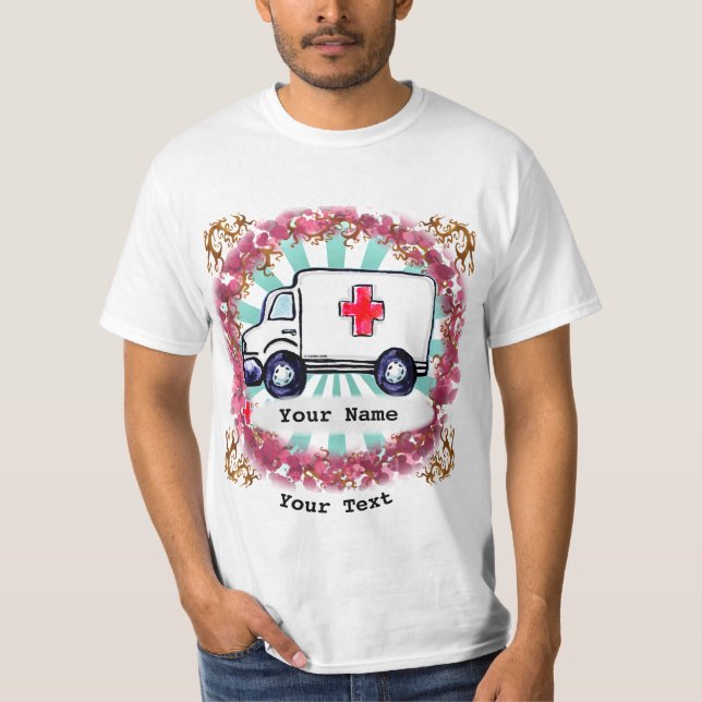 Ambulans T Shirt (Framsida)
