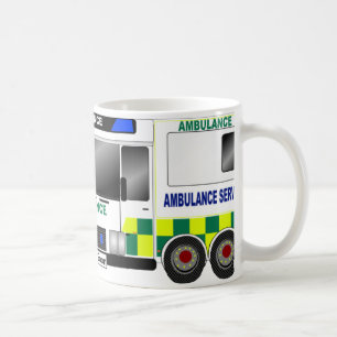 Ambulans UK Kaffemugg
