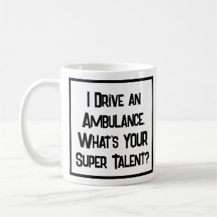 Ambulanschens Toppen Talent. Kaffe Mugg