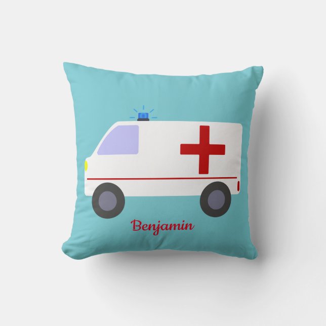 Ambulansen dämpar kudde (Framsida)