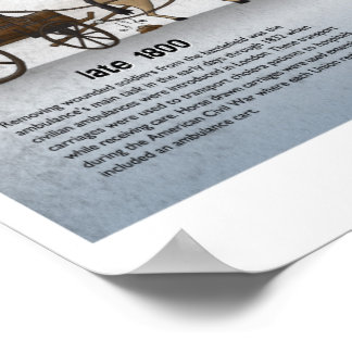 Ambulansens utveckling poster