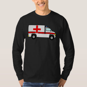 Ambulansförare ambulans livräddare ambulans t shirt