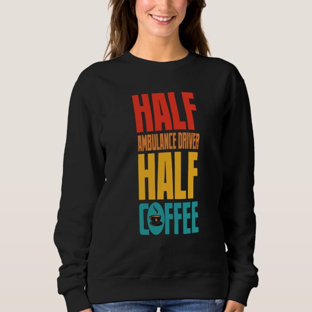 Ambulansförare för kaffe t shirt (Framsida)