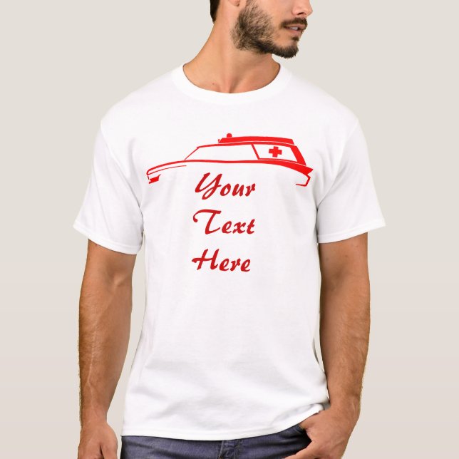 AMBULANSlogotyp Tee Shirt (Framsida)