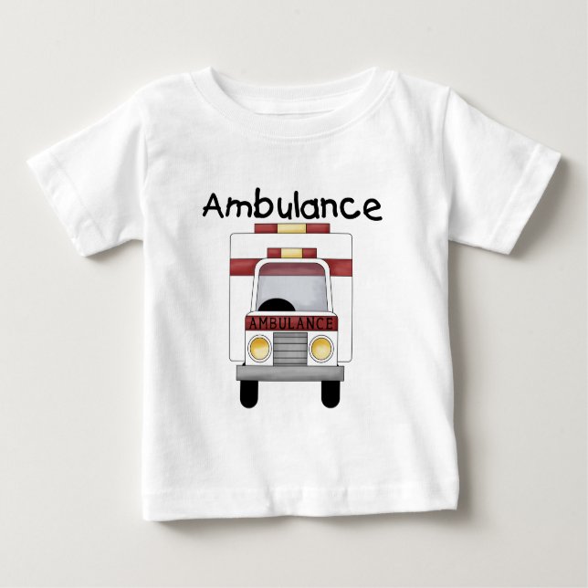 Ambulansskjortor och gåvor t-shirt (Framsida)