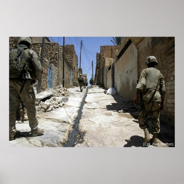 AMBUSH ALLEY POSTER (Framsidan)