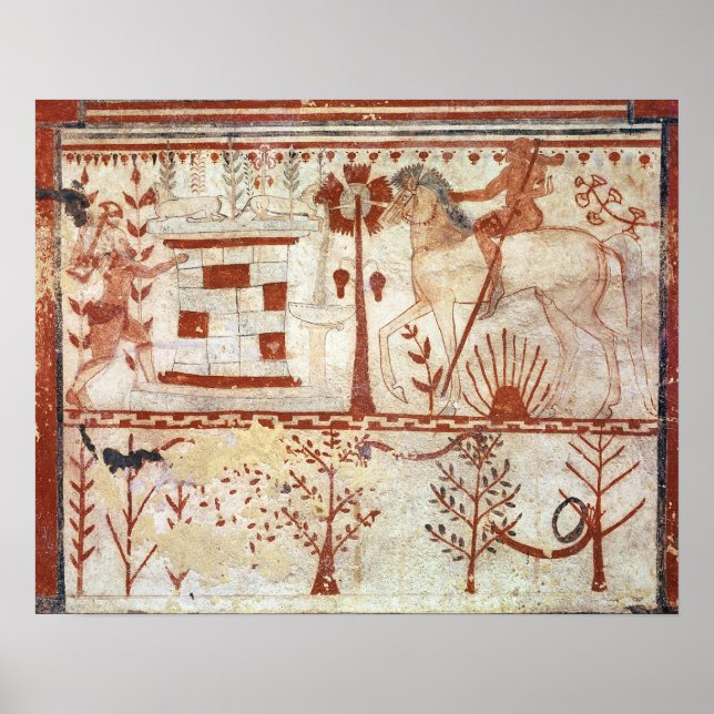 Ambush of the Trojan Prince Troilus Poster (Framsidan)