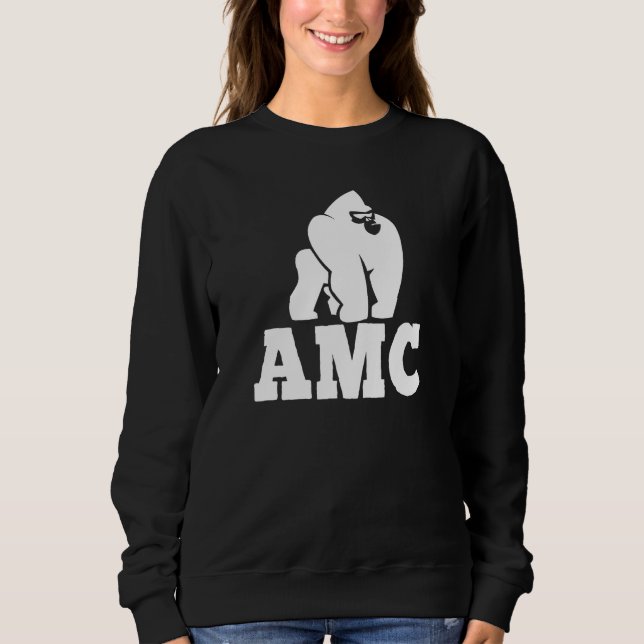 AMC - apes tillsammans Stark - Lagrar Hodl to the  T Shirt (Framsida)