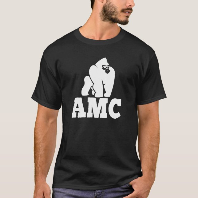 AMC - apes tillsammans Stark - Lagrar Hodl to the  T Shirt (Framsida)
