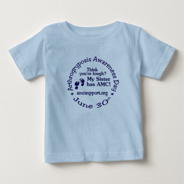 AMC Awareness Kids Tee *Sister* Shirt (Framsida)