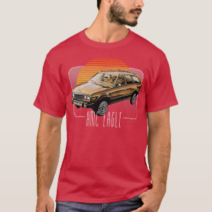 AMC Eagle Retro Classic Älskare Design 2 T Shirt