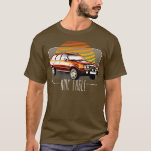 AMC Eagle Retro Classic Älskare Design T Shirt