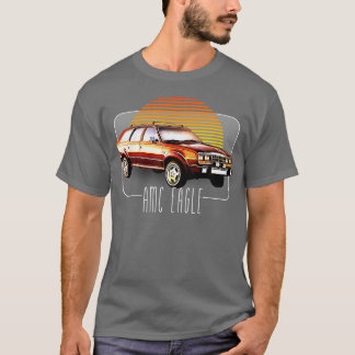 AMC Eagle Retro Classic Älskare Design T Shirt