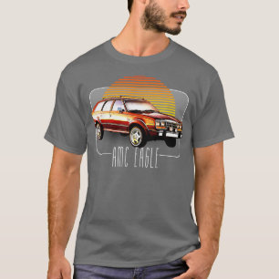 AMC Eagle Retro Classic Älskare Design T Shirt