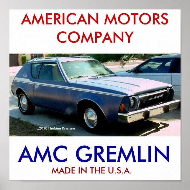 AMC GREMLIN POSTER (Framsidan)