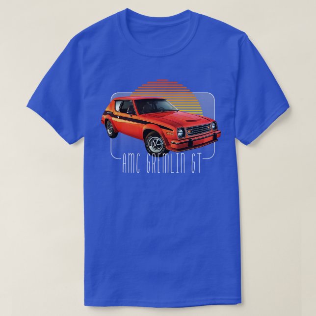 AMC Gremlin Retro Classic Älskare Design T Shirt (Design framsida)
