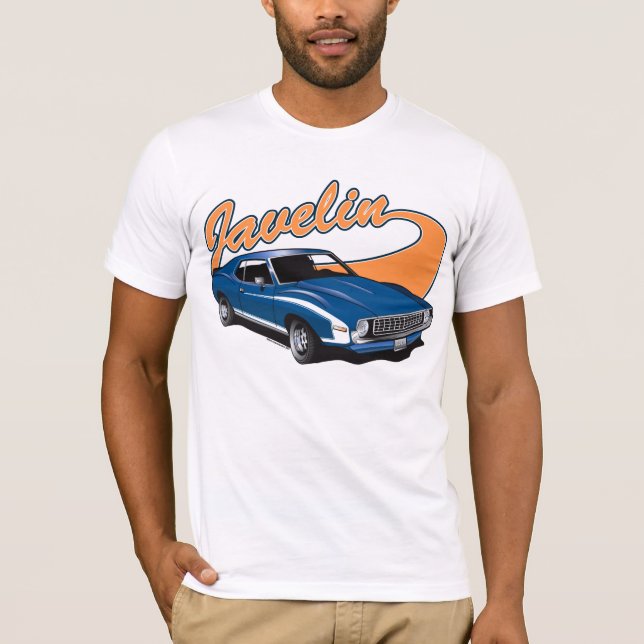 AMC Javelin (Blue) T-Shirt (Framsida)