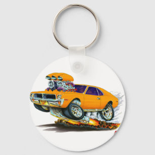 AMC Javelin Orange Car Nyckelring