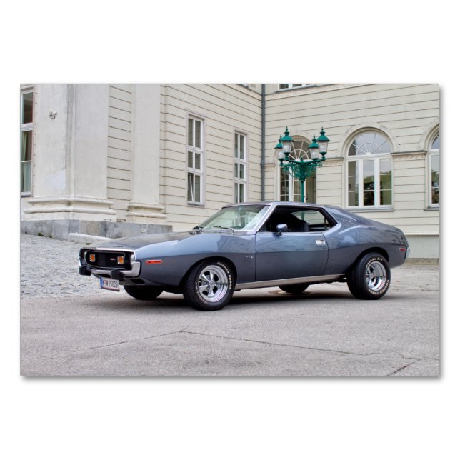 AMC Javelin SST 1974 Bordsnummer (Framsidan)