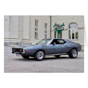 AMC Javelin SST 1974 Hälsningskort