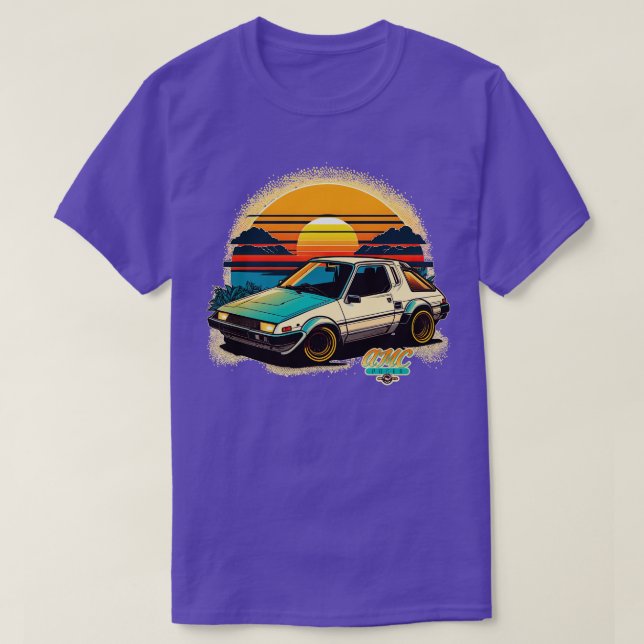 AMC Pacer Mycket liten muskel T Shirt (Design framsida)
