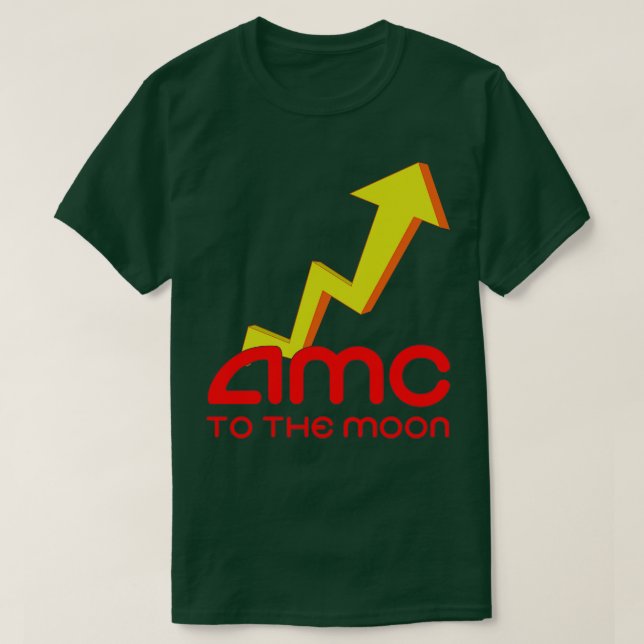 AMC till Måne T Shirt (Design framsida)