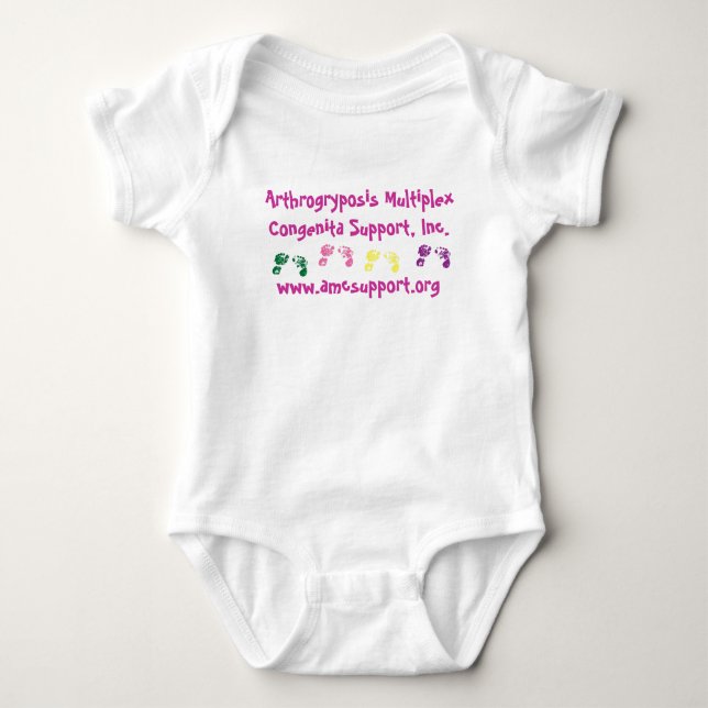 AMCSI-rosabrev Onsie Tee Shirt (Framsida)