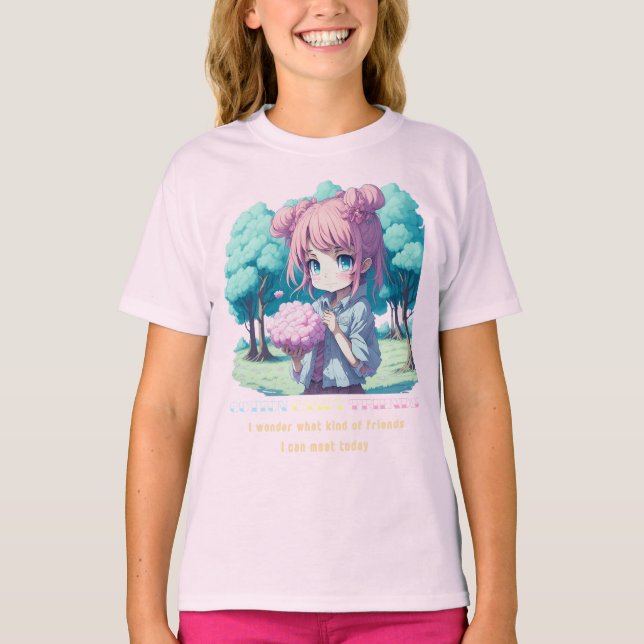 Ame-chan :Cotton Candy Friends T Shirt (Framsida)