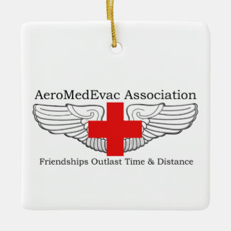 AMEA-Logotyp/motto-ornament Julgransprydnad Keramik