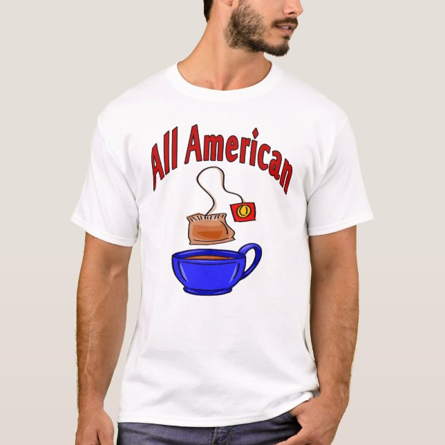 Amearican Te Tee Shirt (Framsida)