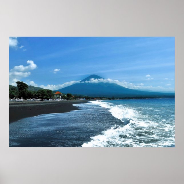 Amed Beach Poster (Framsidan)