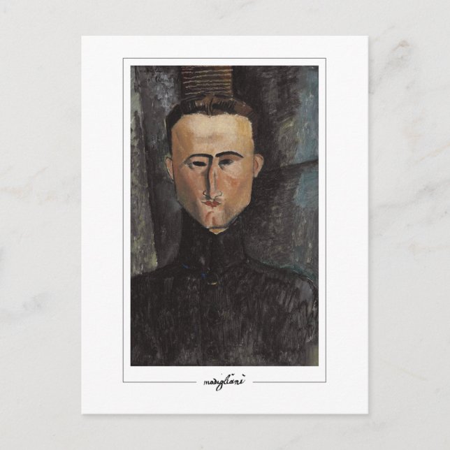 Amedeo Modigliani #167 - Konst Vykort (Framsida)