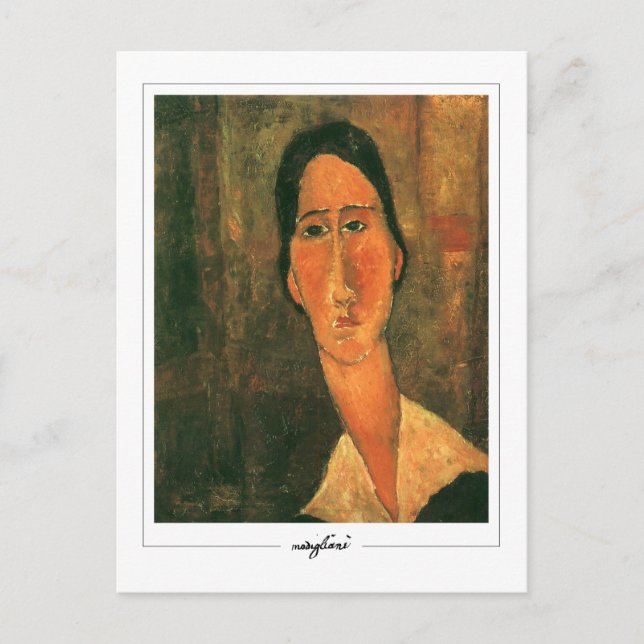 Amedeo Modigliani #38 - Fin konst Vykort (Framsida)