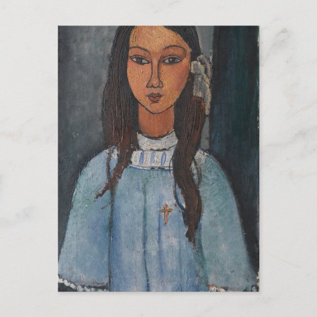 Amedeo Modigliani - Alice Vykort (Framsida)