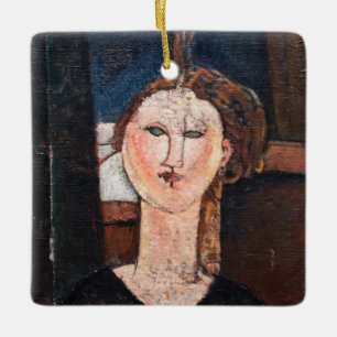 Amedeo Modigliani - Antonia Julgransprydnad Keramik