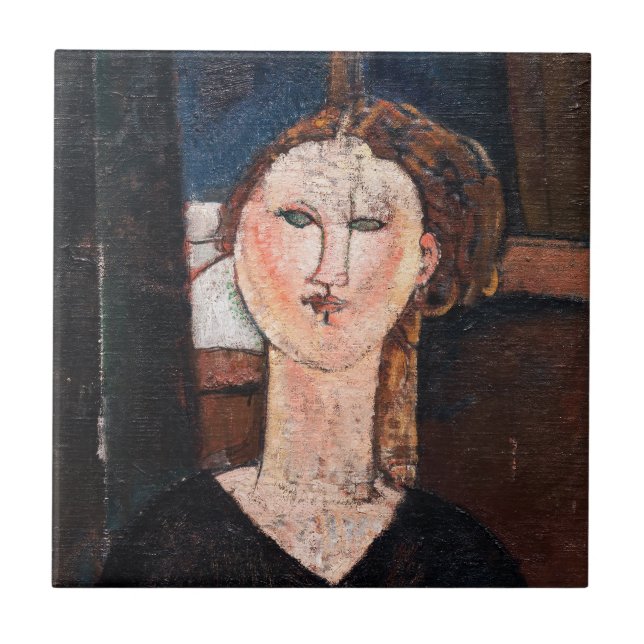 Amedeo Modigliani - Antonia Kakelplatta (Framsidan)