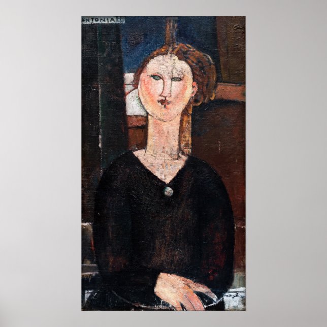 Amedeo Modigliani - Antonia Poster (Framsidan)