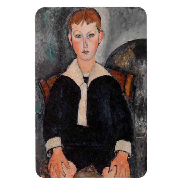 Amedeo Modigliani - Boy in Sailor Kostym Magnet (Vertikal)