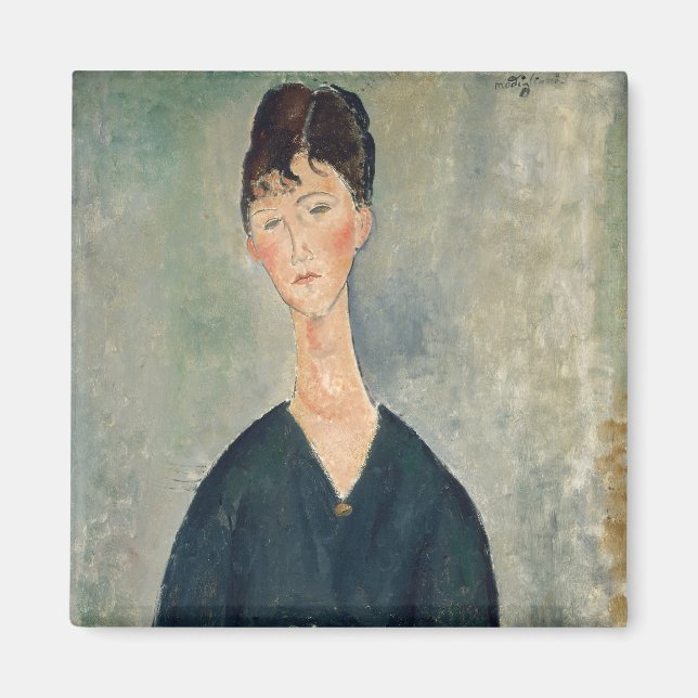 Amedeo Modigliani - Cafe singer Magnet (Framsidan)