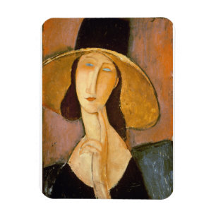 Amedeo Modigliani - chef för en kvinna Magnet