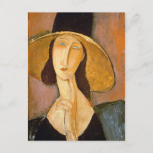 Amedeo Modigliani - chef för en kvinna Vykort