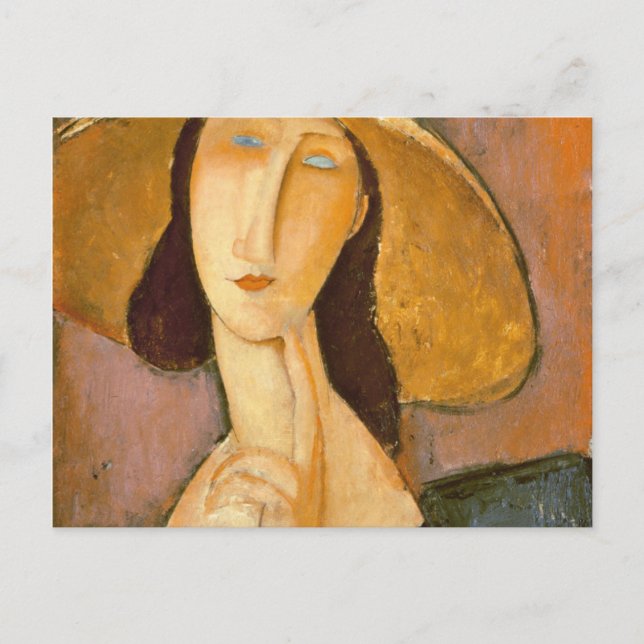 Amedeo Modigliani - chef för en kvinna Vykort (Framsida)