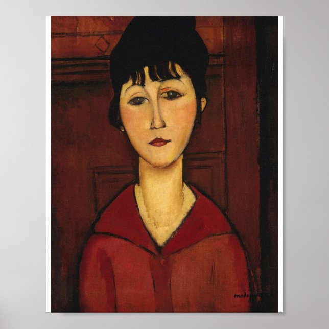 Amedeo Modigliani - chef för en ung flicka Poster (Framsidan)