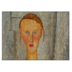 Amedeo Modigliani - flicka med blå Ögon