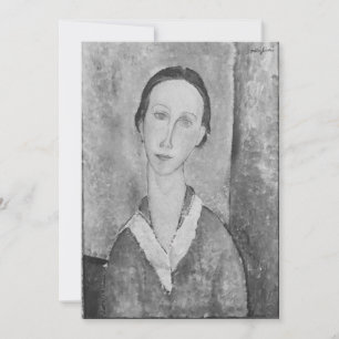 Amedeo Modigliani - Girl in a Sailor's Blouse Inbjudningar