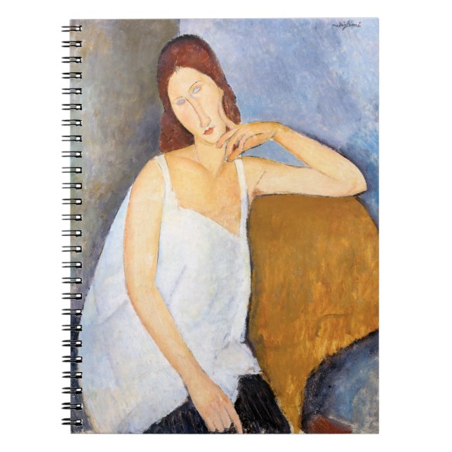 Amedeo Modigliani - Jeanne Hebuterne Anteckningsbok (Framsidan)