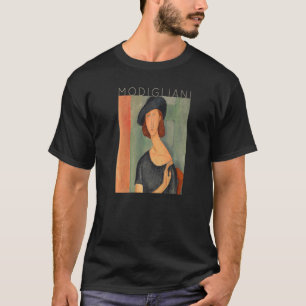 Amedeo Modigliani Jeanne Hebuterne Au Chapeau för T Shirt