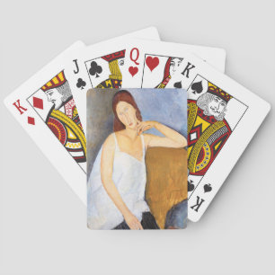 Amedeo Modigliani - Jeanne Hebuterne Casinokort