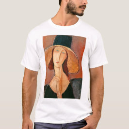Amedeo Modigliani - Jeanne Hebuterne i Large Hat T Shirt